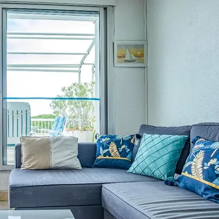 Lejlighed Bright Apt With Terrace And View On The Port Le Grau-du-Roi